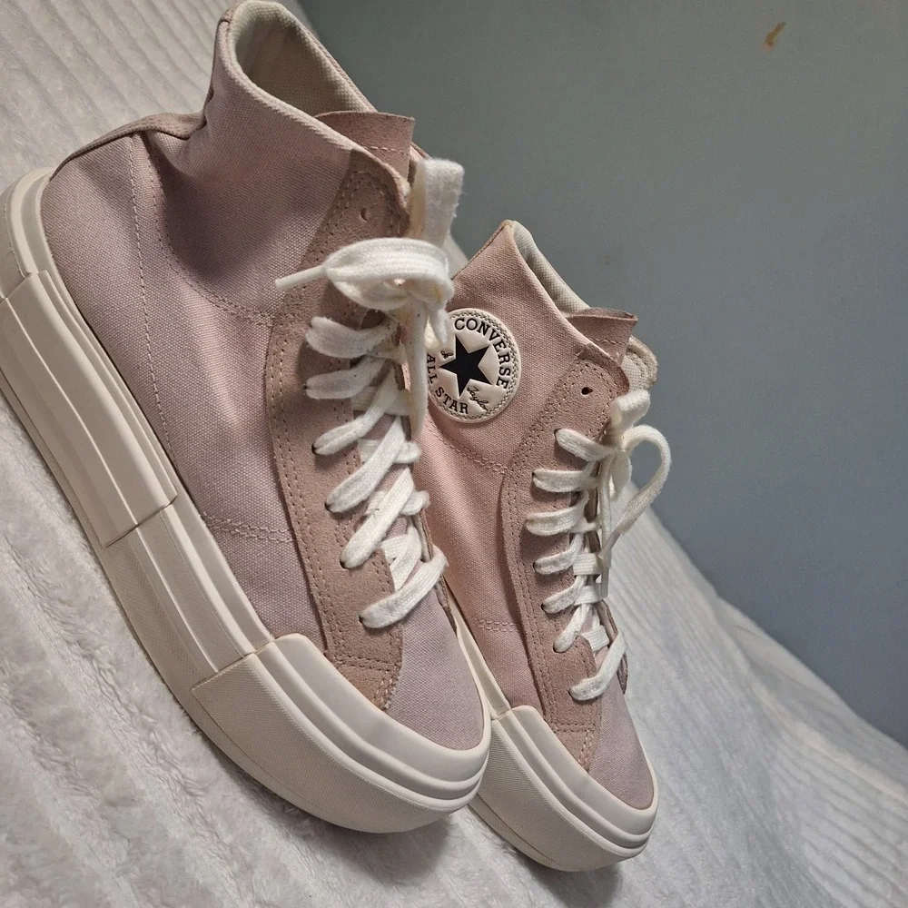 Converse Chuck Taylor All Star Cruise Platform Sneaker Womens 9 Pale Pink